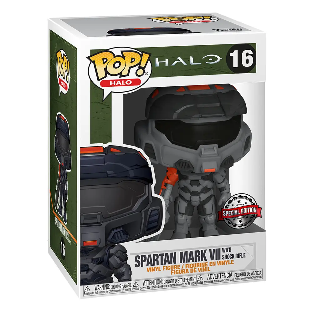 Halo Infinite POP! Games Vinylová figurka Spartan Mark VII s Shock Rifle 9 cm fotografii produktu