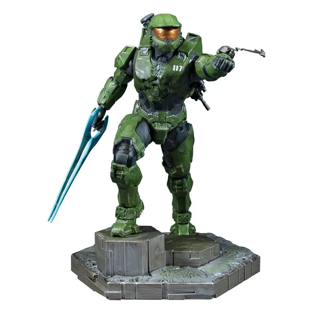 Halo Infinite PVC Soška Master Chief & Grappleshot 26 cm fotografii produktu