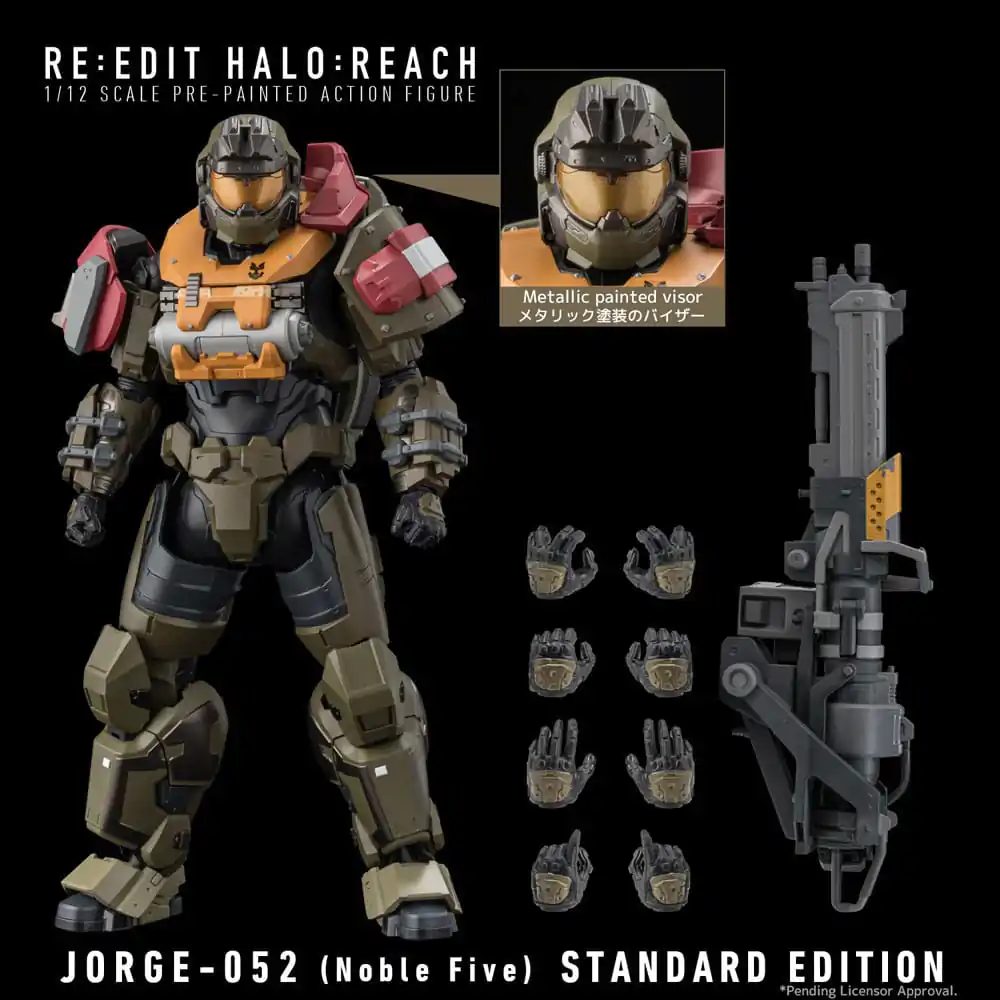 Akční figurka Halo: Reach 1/12 Jorge-052 (Noble Four) 19 cm fotografii produktu