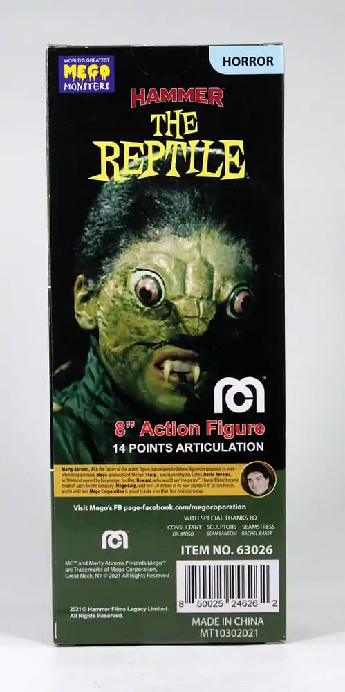 Hammer Films akční figurka The Reptile (Boxed Version) 20 cm fotografii produktu