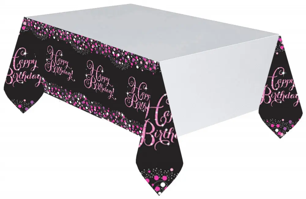Happy Birthday ubrus 120*180 cm fotografii produktu