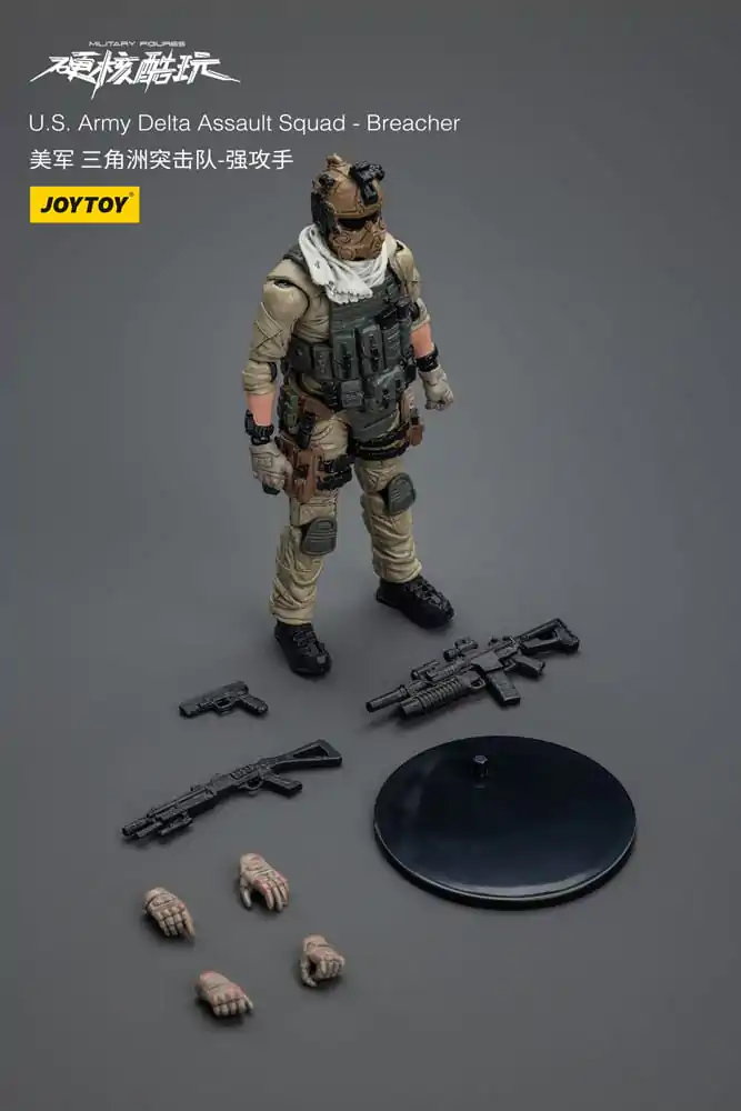 Akční figurka Hardcore Coldplay 1/18 U.S. Army Delta Assault Squad Breacher 11 cm fotografii produktu