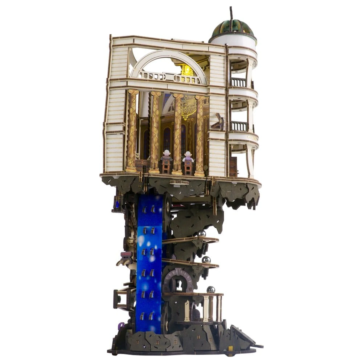 Harry Potter 3D dřevěné puzzle Gringotts Bank Marble Run fotografii produktu
