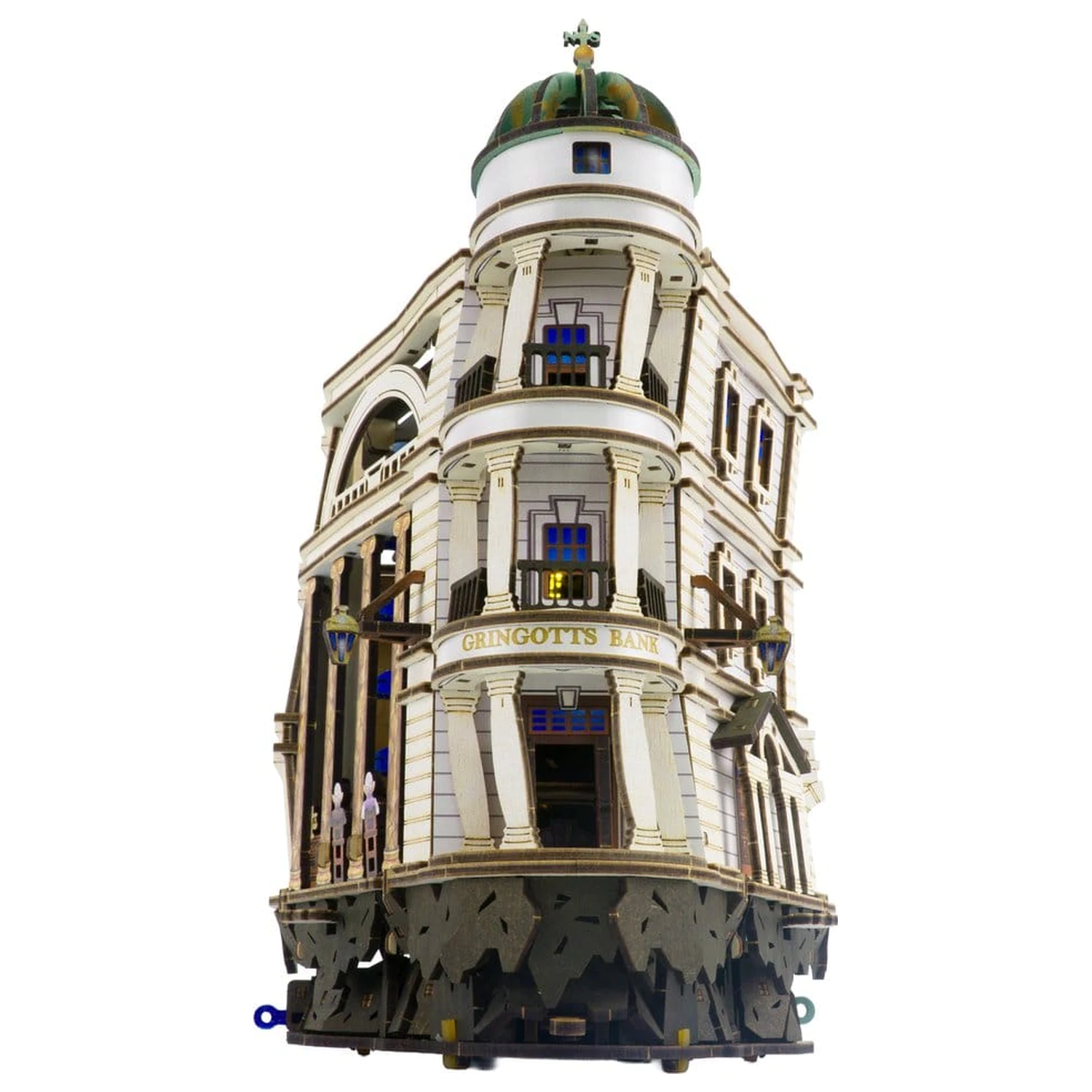 Harry Potter 3D dřevěné puzzle Gringotts Bank Marble Run fotografii produktu