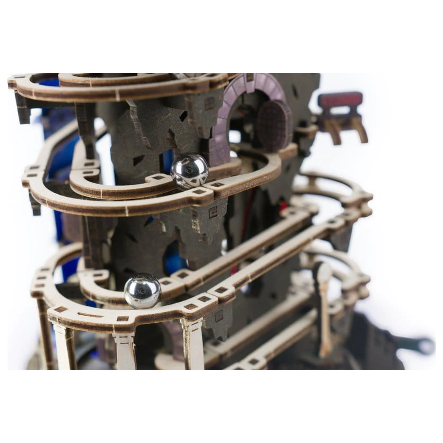 Harry Potter 3D dřevěné puzzle Gringotts Bank Marble Run fotografii produktu