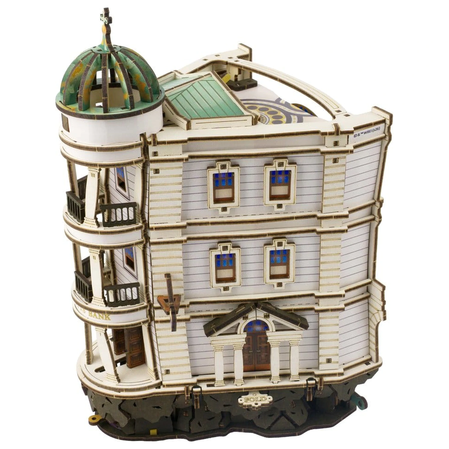 Harry Potter 3D dřevěné puzzle Gringotts Bank Marble Run fotografii produktu