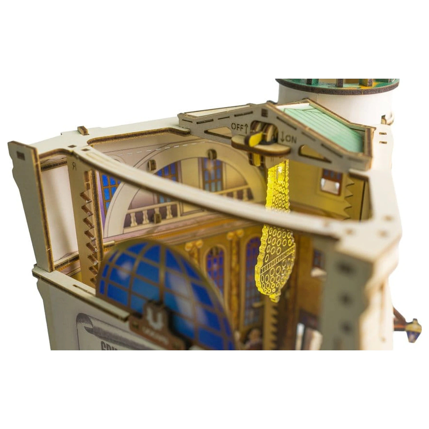 Harry Potter 3D dřevěné puzzle Gringotts Bank Marble Run fotografii produktu