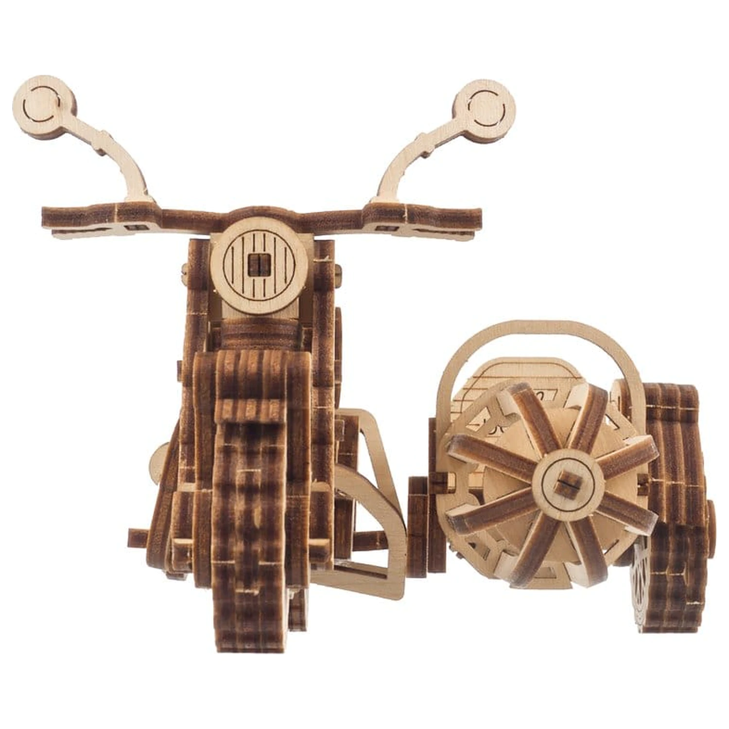 Harry Potter 3D Dřevěné Puzzle Hagridovo Létající Motorka fotografii produktu