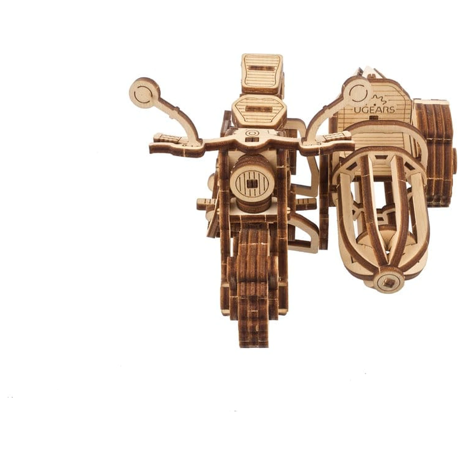 Harry Potter 3D Dřevěné Puzzle Hagridovo Létající Motorka fotografii produktu