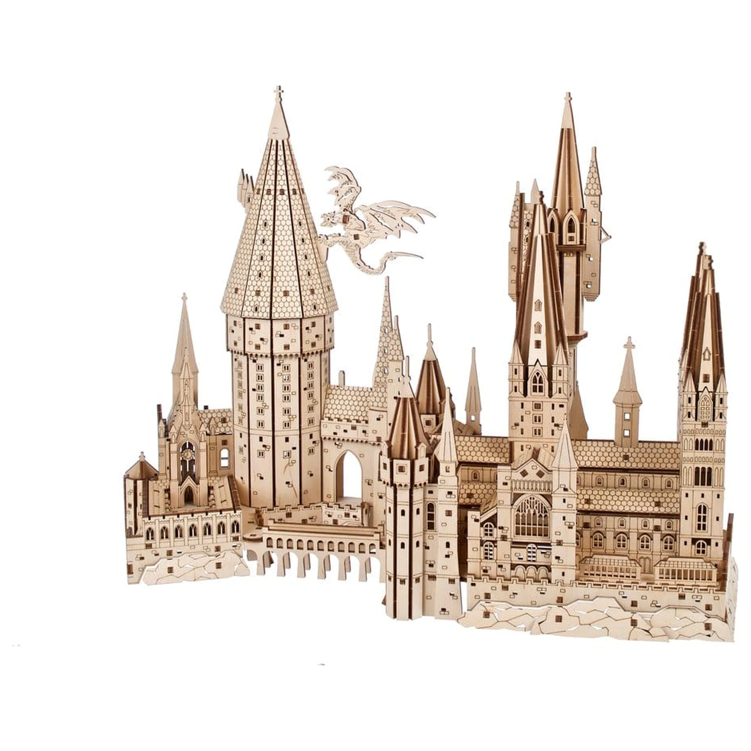 Harry Potter 3D dřevěné puzzle Bradavický hrad fotografii produktu