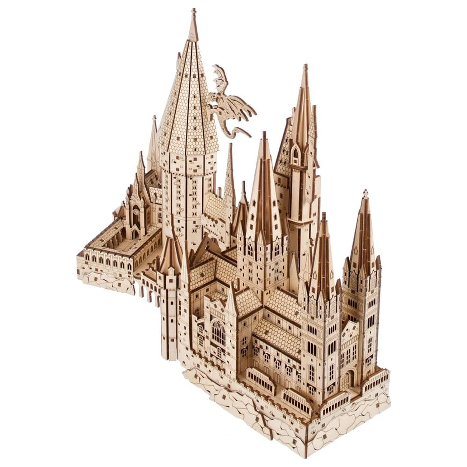 Harry Potter 3D dřevěné puzzle Bradavický hrad fotografii produktu