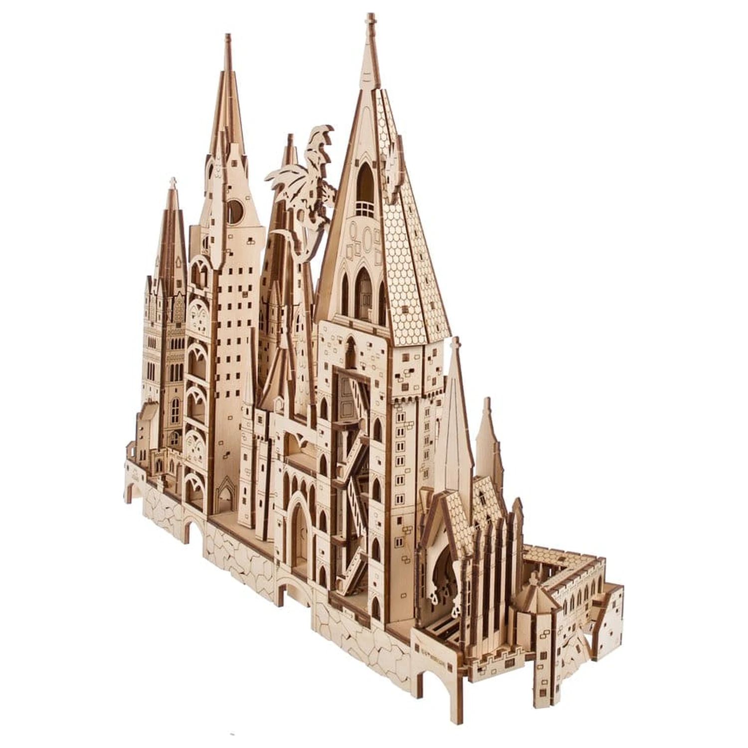 Harry Potter 3D dřevěné puzzle Bradavický hrad fotografii produktu