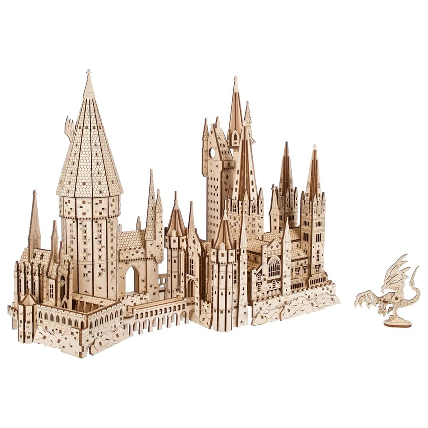 Harry Potter 3D dřevěné puzzle Bradavický hrad fotografii produktu