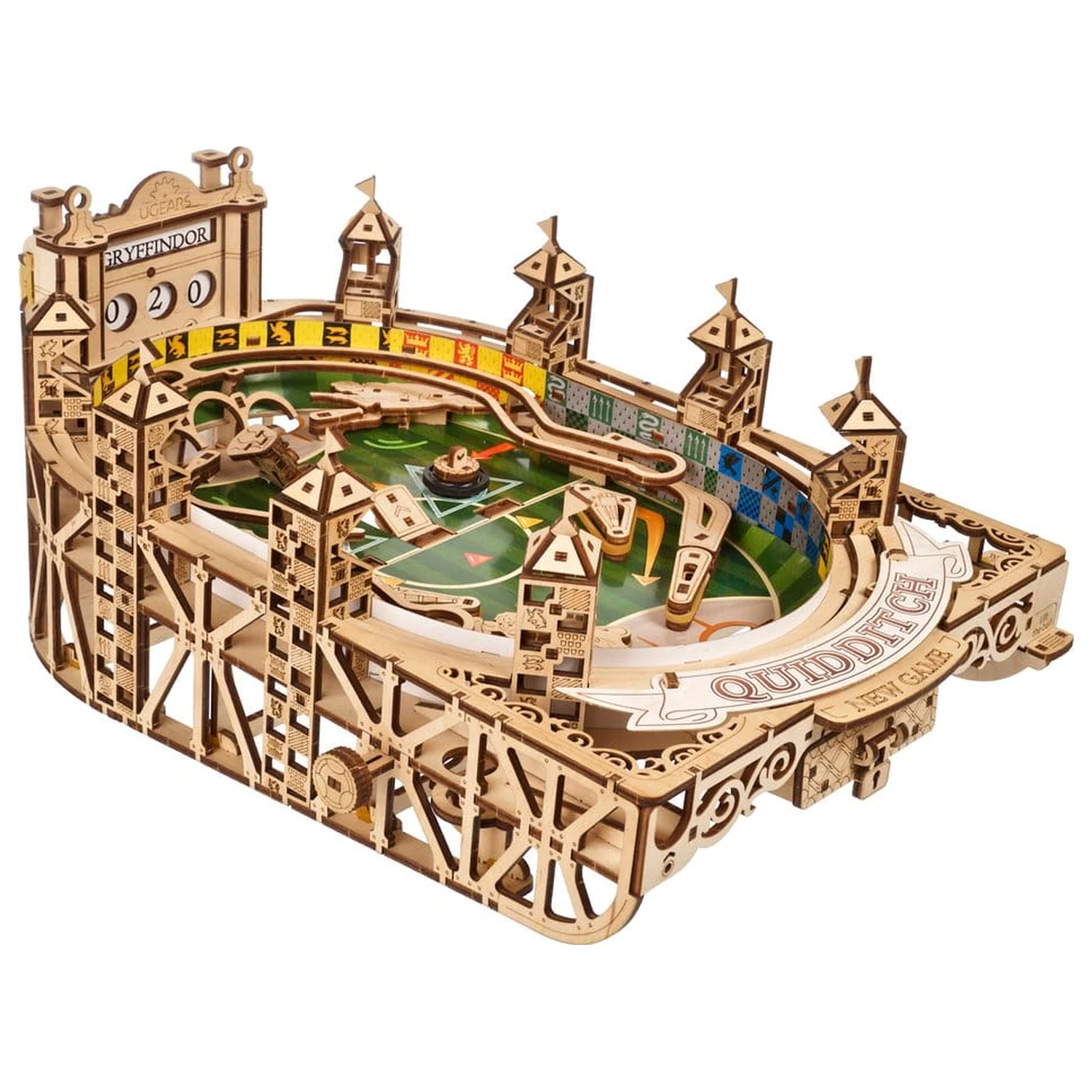 Harry Potter 3D dřevěné puzzle famfrpálový flipper fotografii produktu