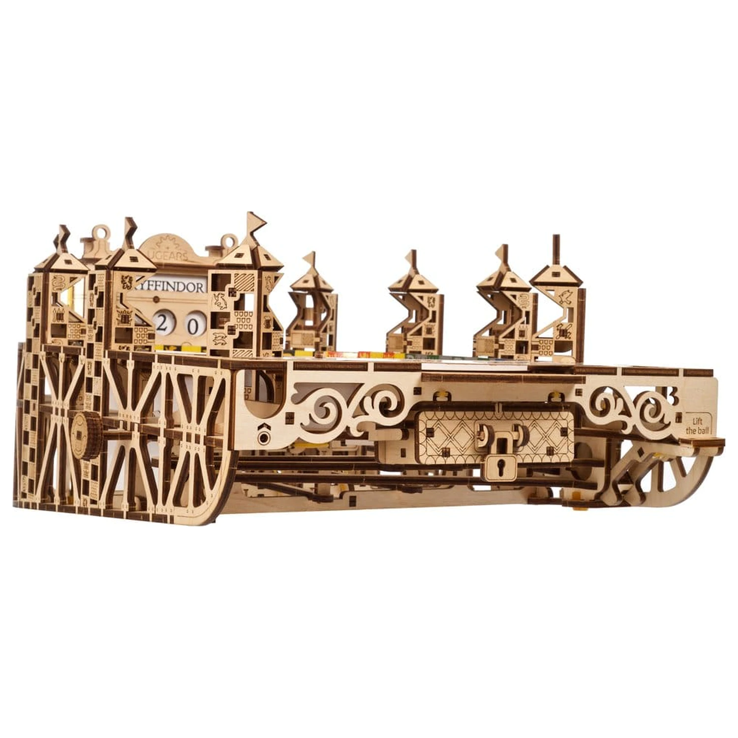 Harry Potter 3D dřevěné puzzle famfrpálový flipper fotografii produktu