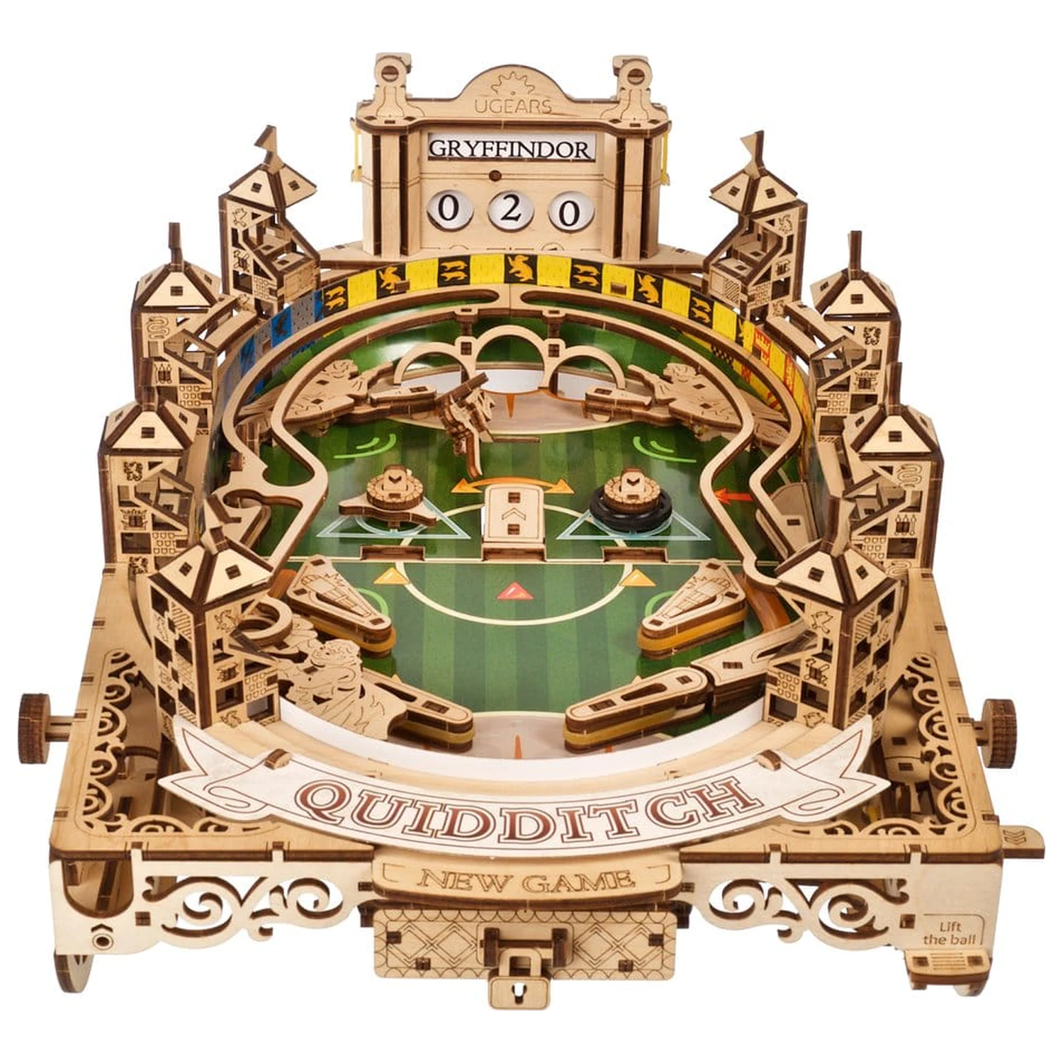 Harry Potter 3D dřevěné puzzle famfrpálový flipper fotografii produktu