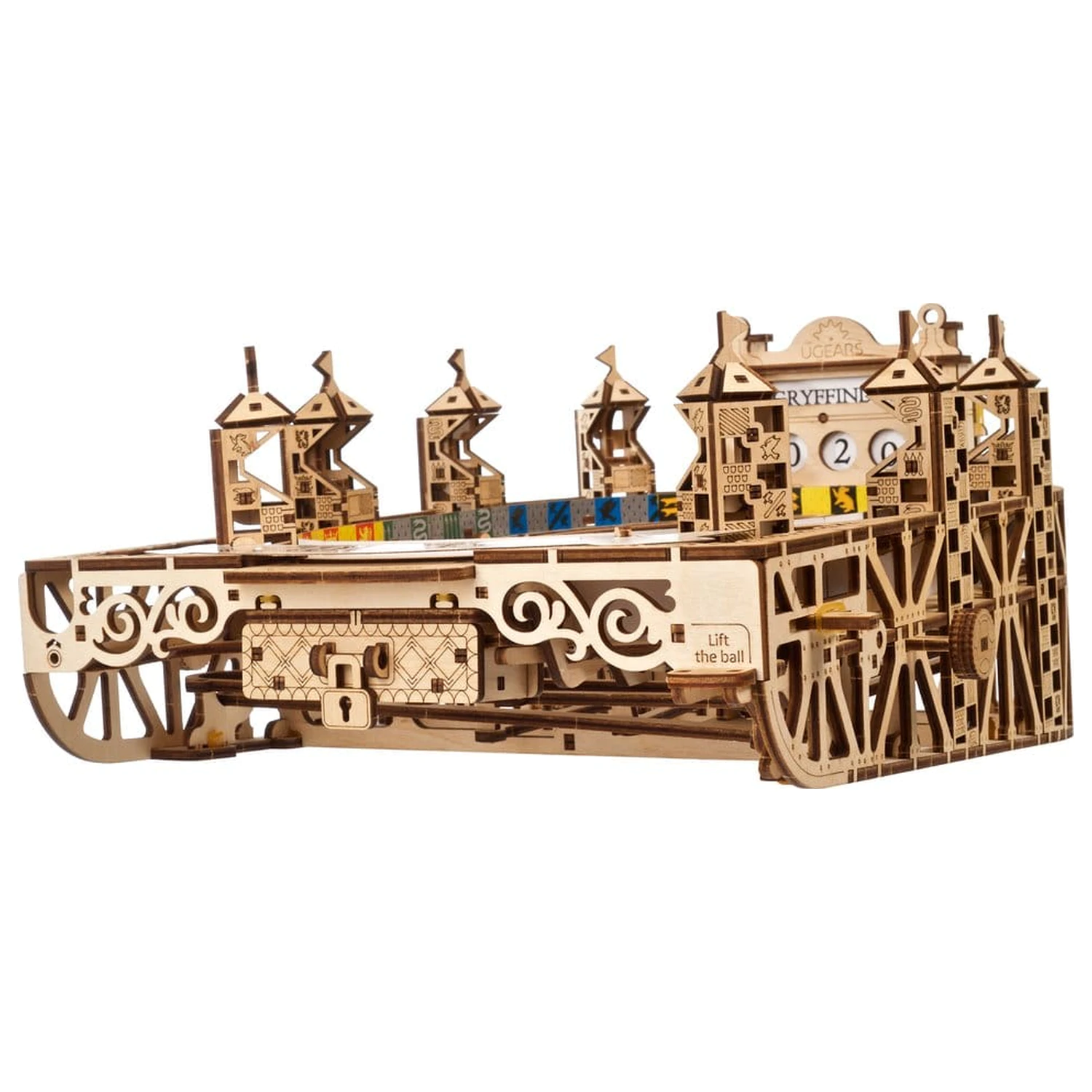 Harry Potter 3D dřevěné puzzle famfrpálový flipper fotografii produktu
