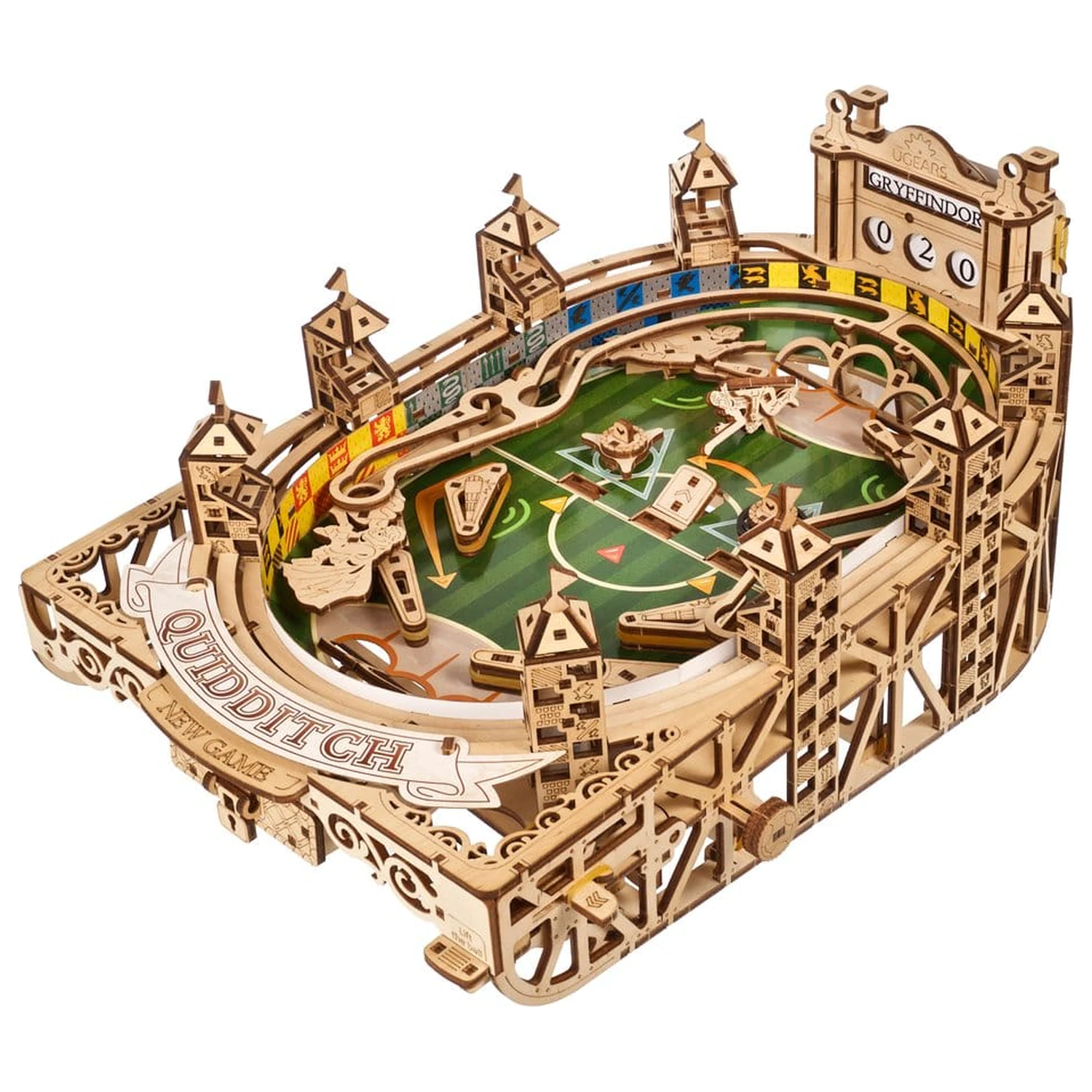 Harry Potter 3D dřevěné puzzle famfrpálový flipper fotografii produktu