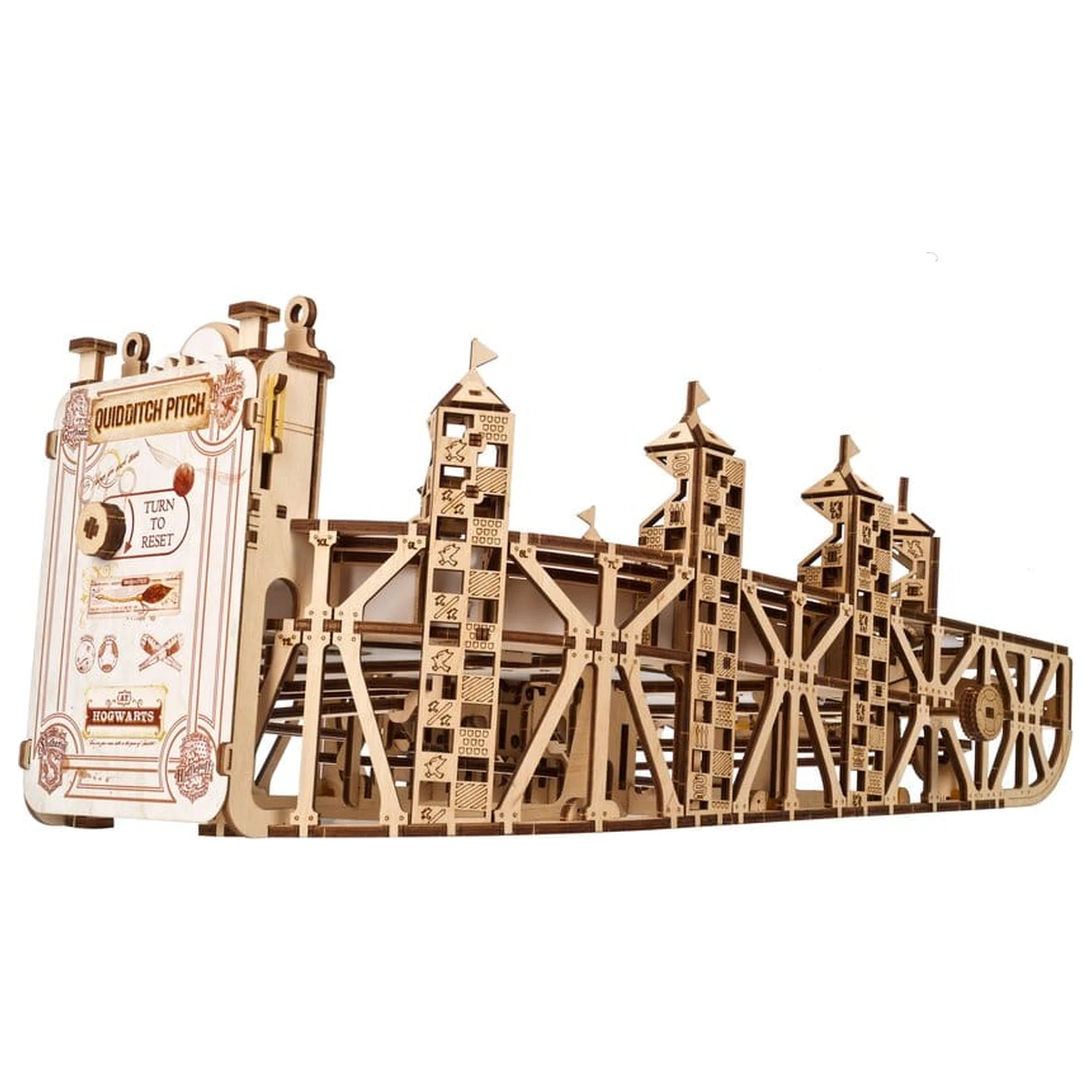 Harry Potter 3D dřevěné puzzle famfrpálový flipper fotografii produktu