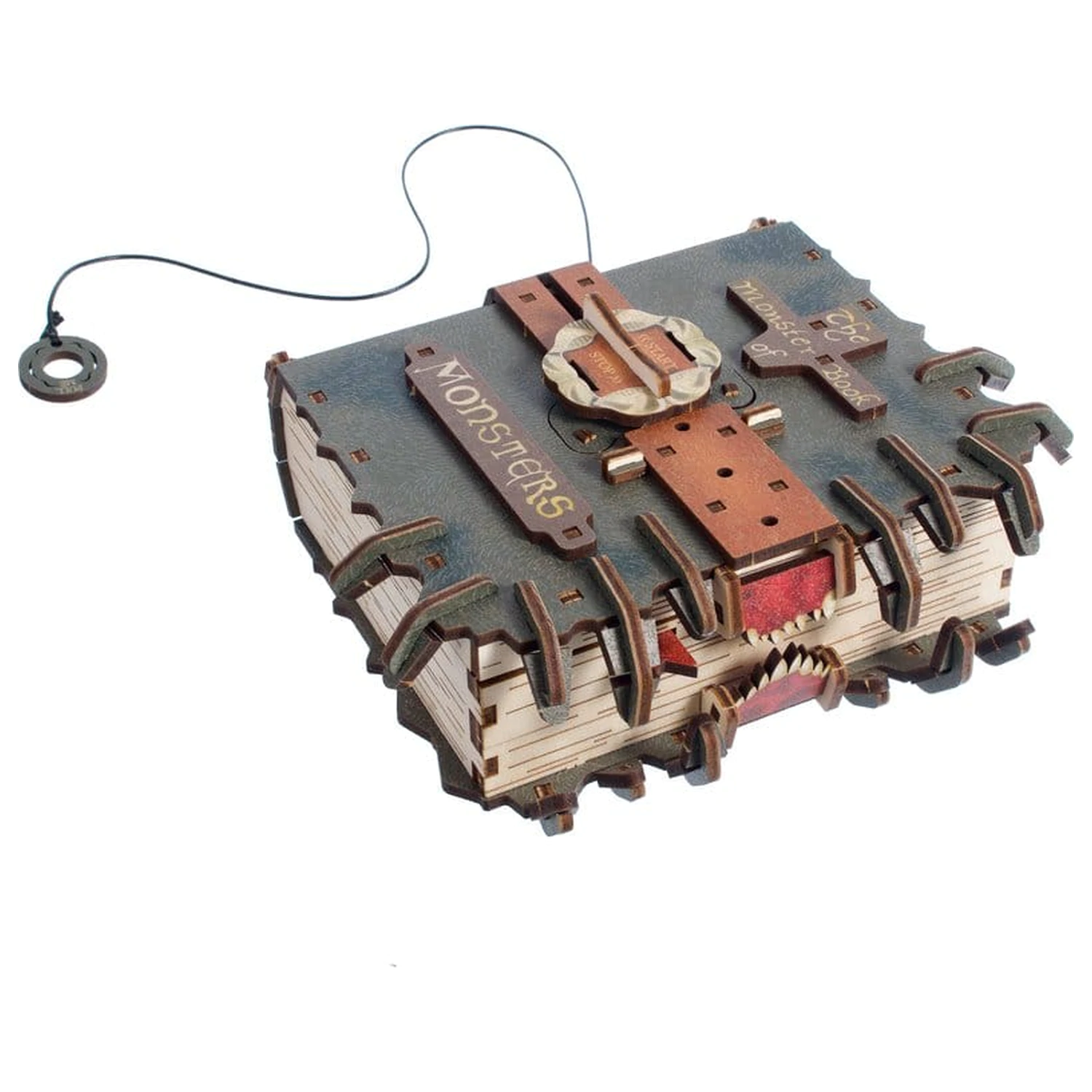 Harry Potter 3D Dřevěné Puzzle The Monster Book of Monsters fotografii produktu