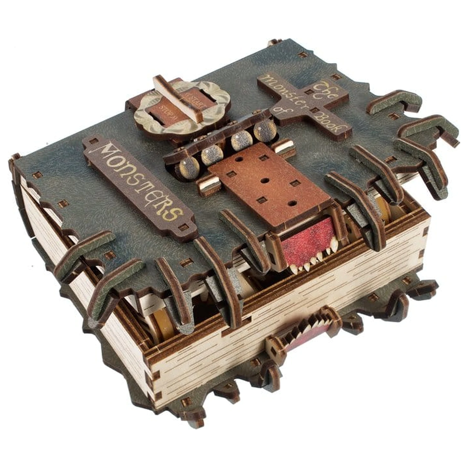 Harry Potter 3D Dřevěné Puzzle The Monster Book of Monsters fotografii produktu