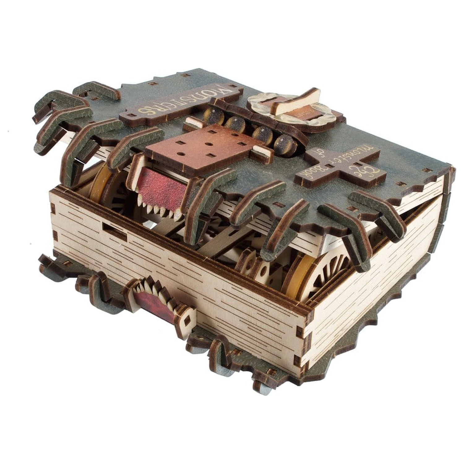 Harry Potter 3D Dřevěné Puzzle The Monster Book of Monsters fotografii produktu