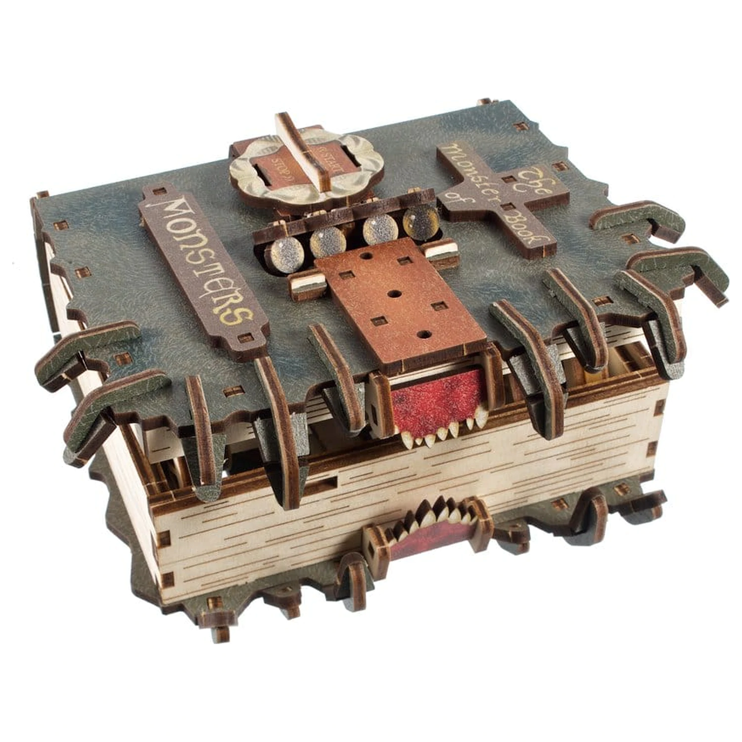 Harry Potter 3D Dřevěné Puzzle The Monster Book of Monsters fotografii produktu