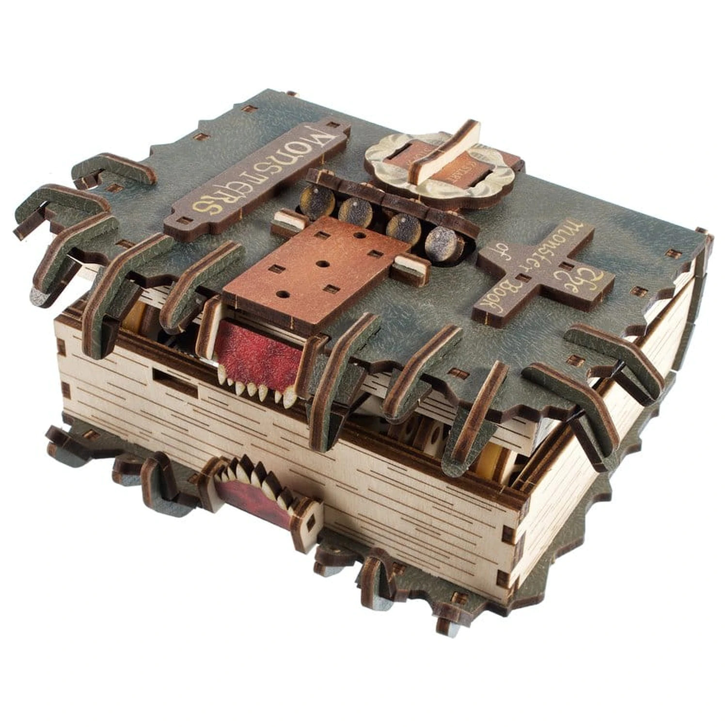 Harry Potter 3D Dřevěné Puzzle The Monster Book of Monsters fotografii produktu
