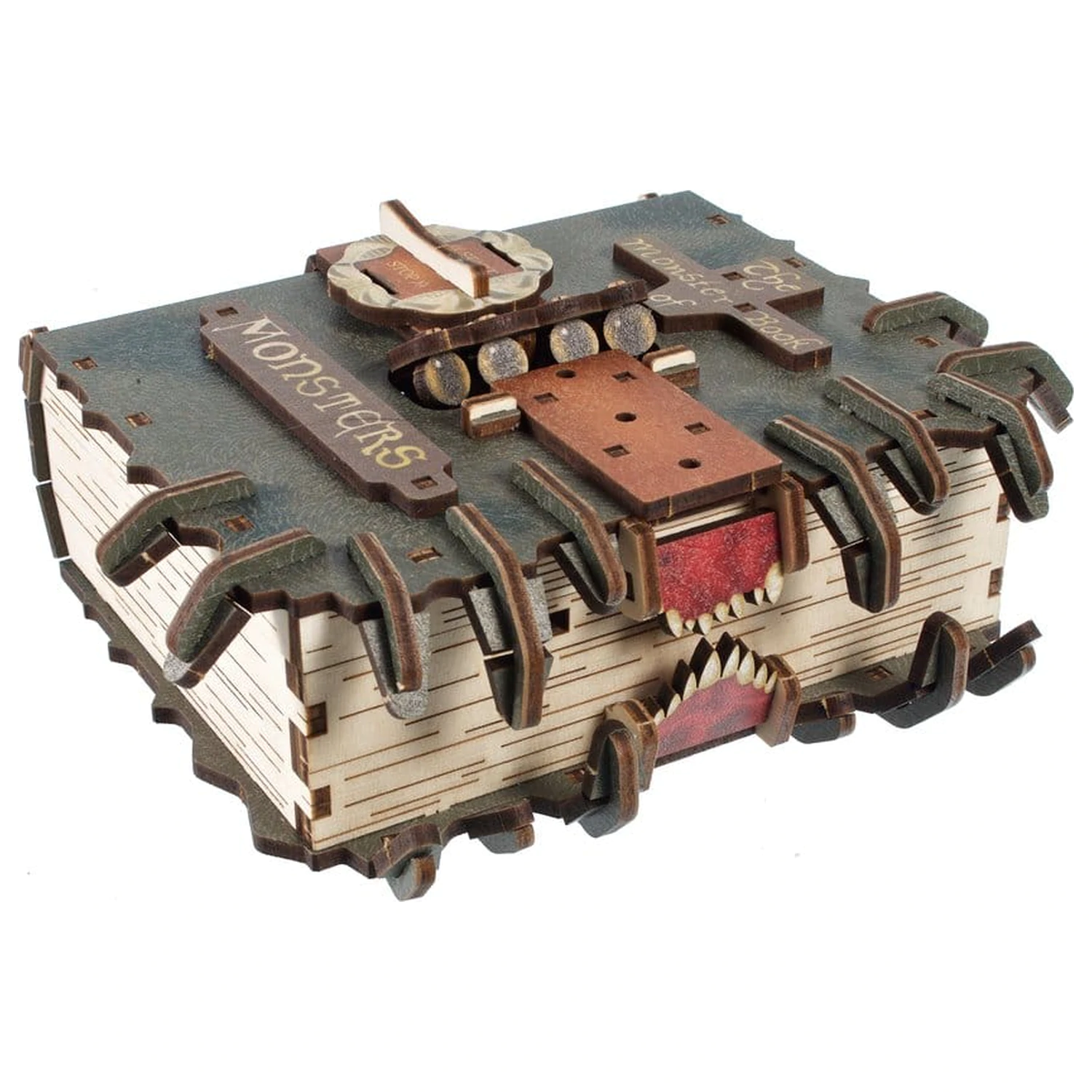 Harry Potter 3D Dřevěné Puzzle The Monster Book of Monsters fotografii produktu