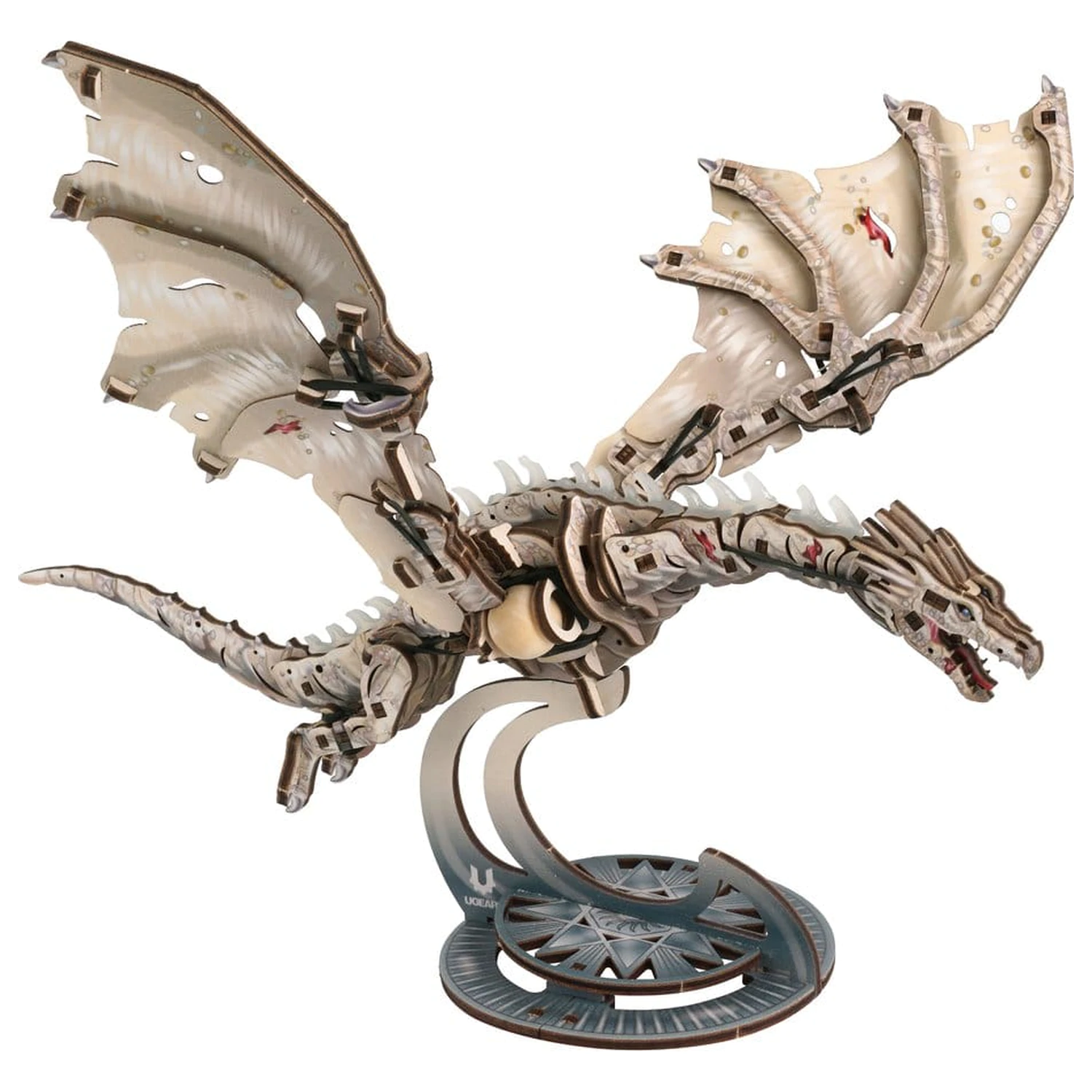 Harry Potter 3D dřevěné puzzle Ukrainian Ironbelly Dragon fotografii produktu