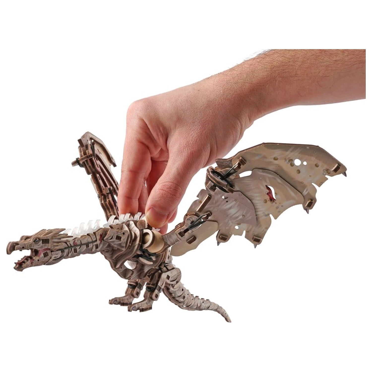 Harry Potter 3D dřevěné puzzle Ukrainian Ironbelly Dragon fotografii produktu