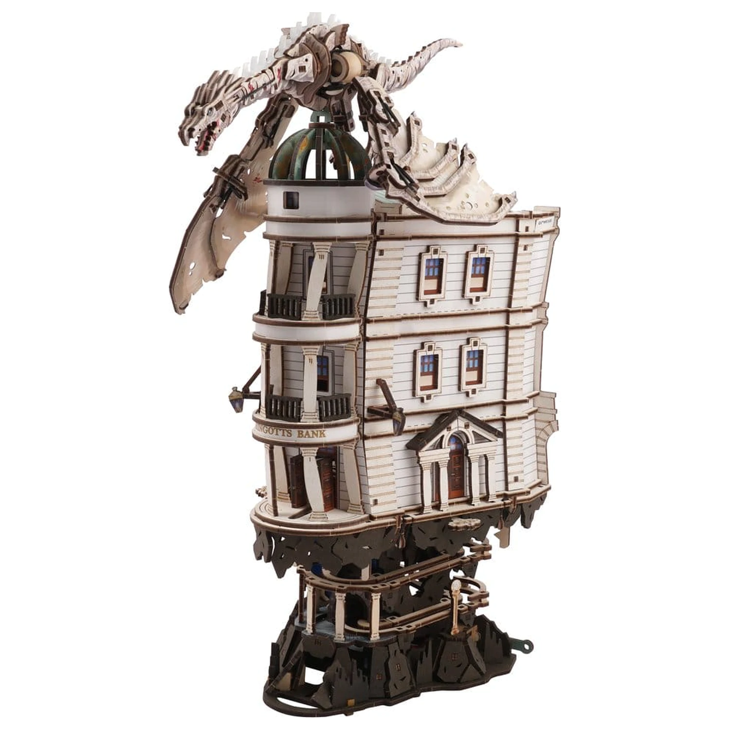 Harry Potter 3D dřevěné puzzle Ukrainian Ironbelly Dragon fotografii produktu