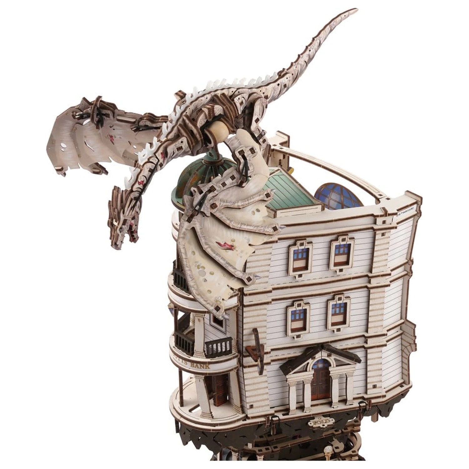 Harry Potter 3D dřevěné puzzle Ukrainian Ironbelly Dragon fotografii produktu