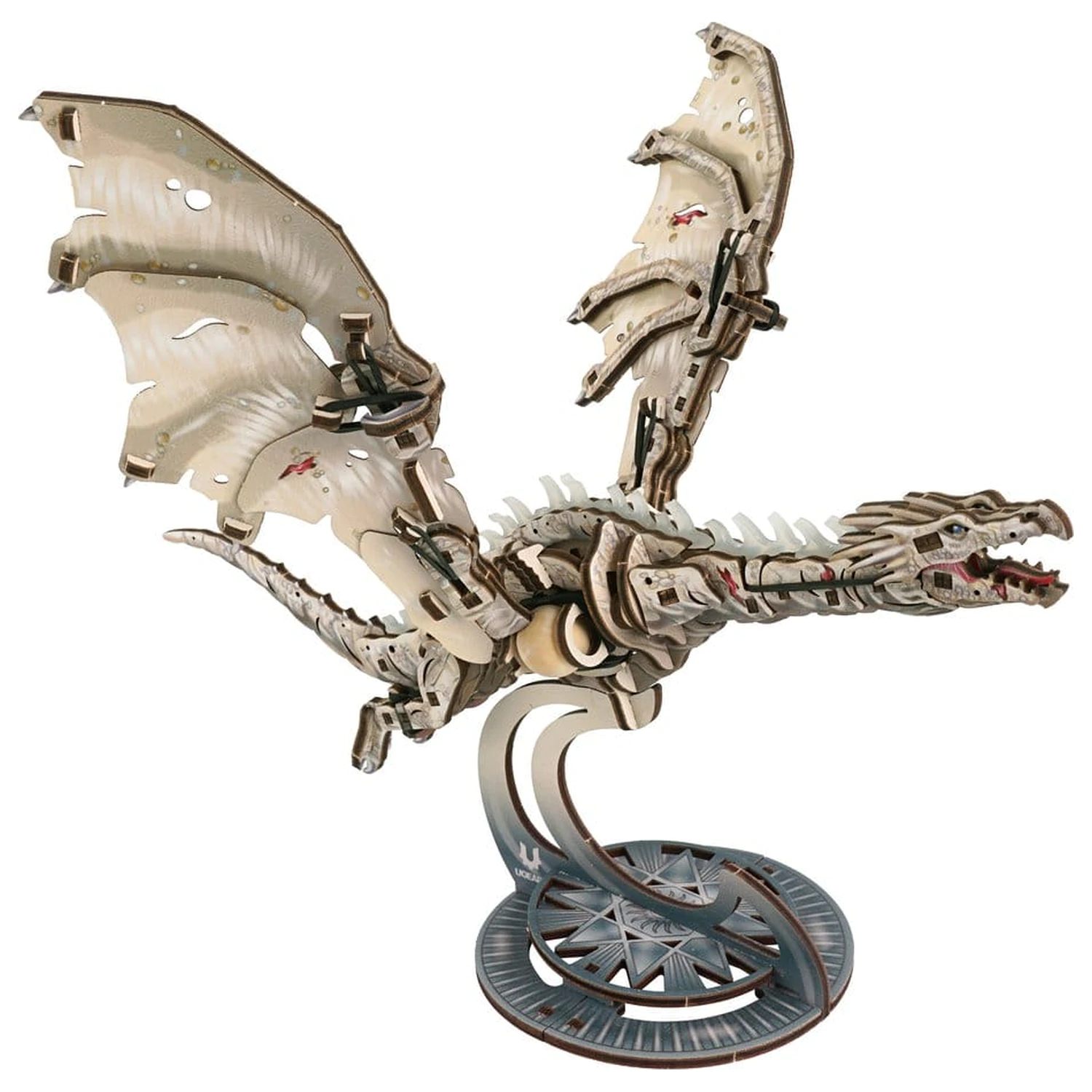 Harry Potter 3D dřevěné puzzle Ukrainian Ironbelly Dragon fotografii produktu