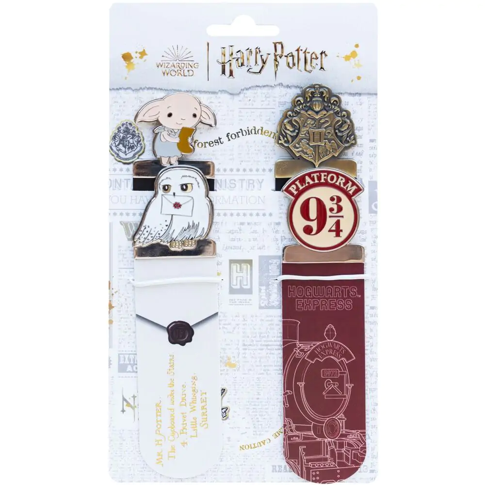 Harry Potter sada 4 záložek fotografii produktu