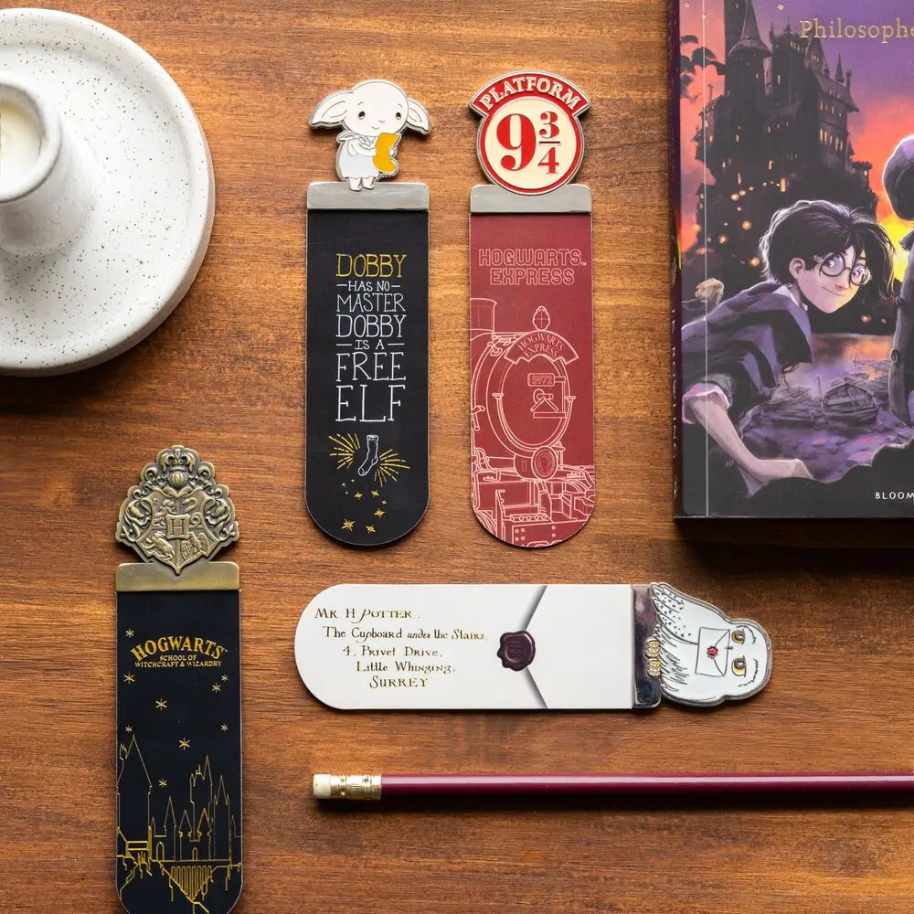 Harry Potter sada 4 záložek fotografii produktu