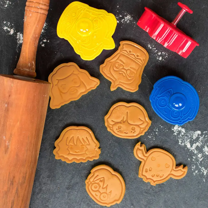 Harry Potter vykrajovátka na sušenky / Cookie Stamp 6-Pack Kawaii fotografii produktu