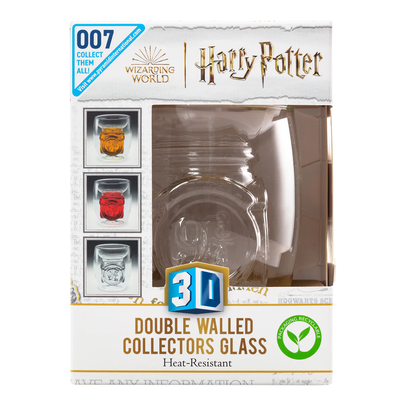 Harry Potter 3D sklenice 9 3/4 fotografii produktu