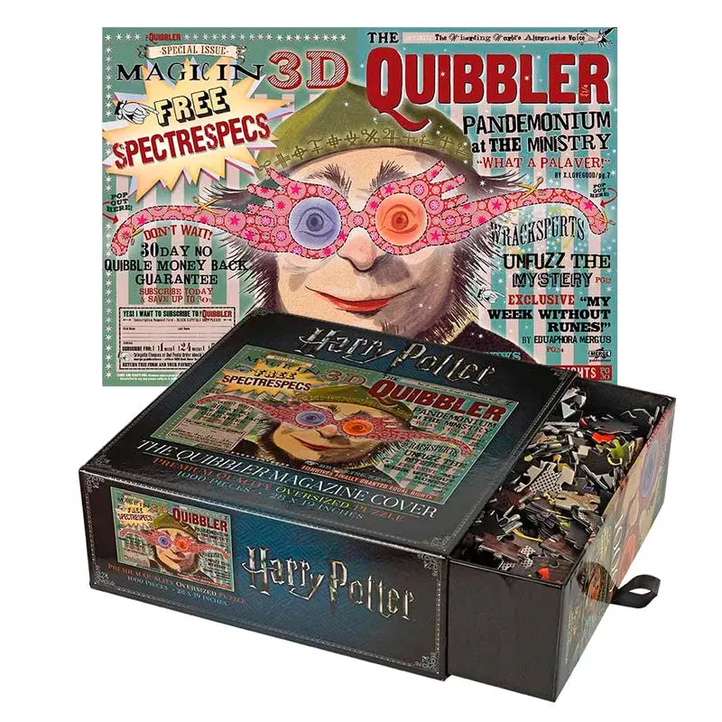 Harry Potter Skládačka The Quibbler Magazine Cover fotografii produktu