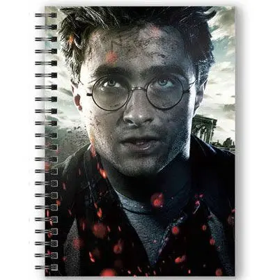 Harry Potter Notebook s 3D-efektem Harry Potter Face fotografii produktu