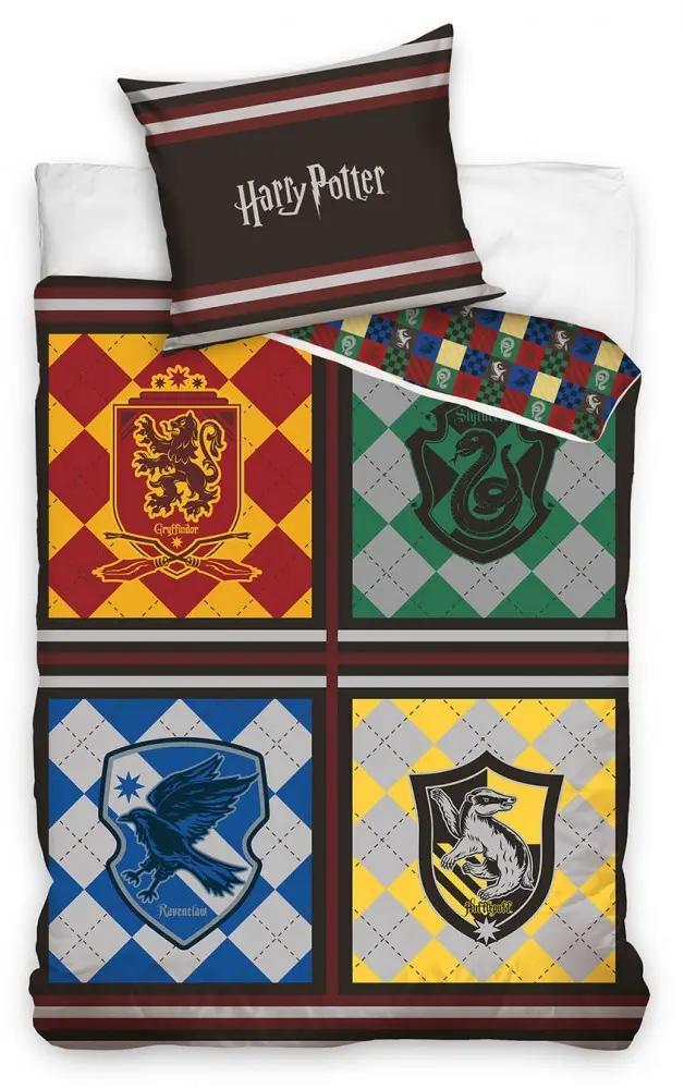 Harry Potter povlak na přikrývku set, 140x200cm, 70x90cm fotografii produktu