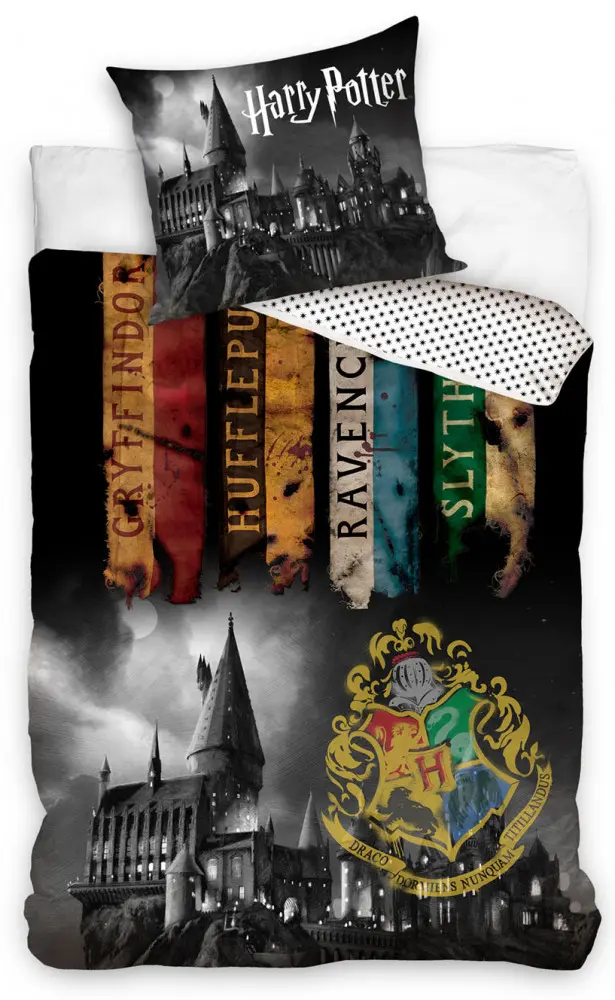 Harry Potter Povlečení na peřinu 140x200cm, Povlak na polštář 70x90cm fotografii produktu
