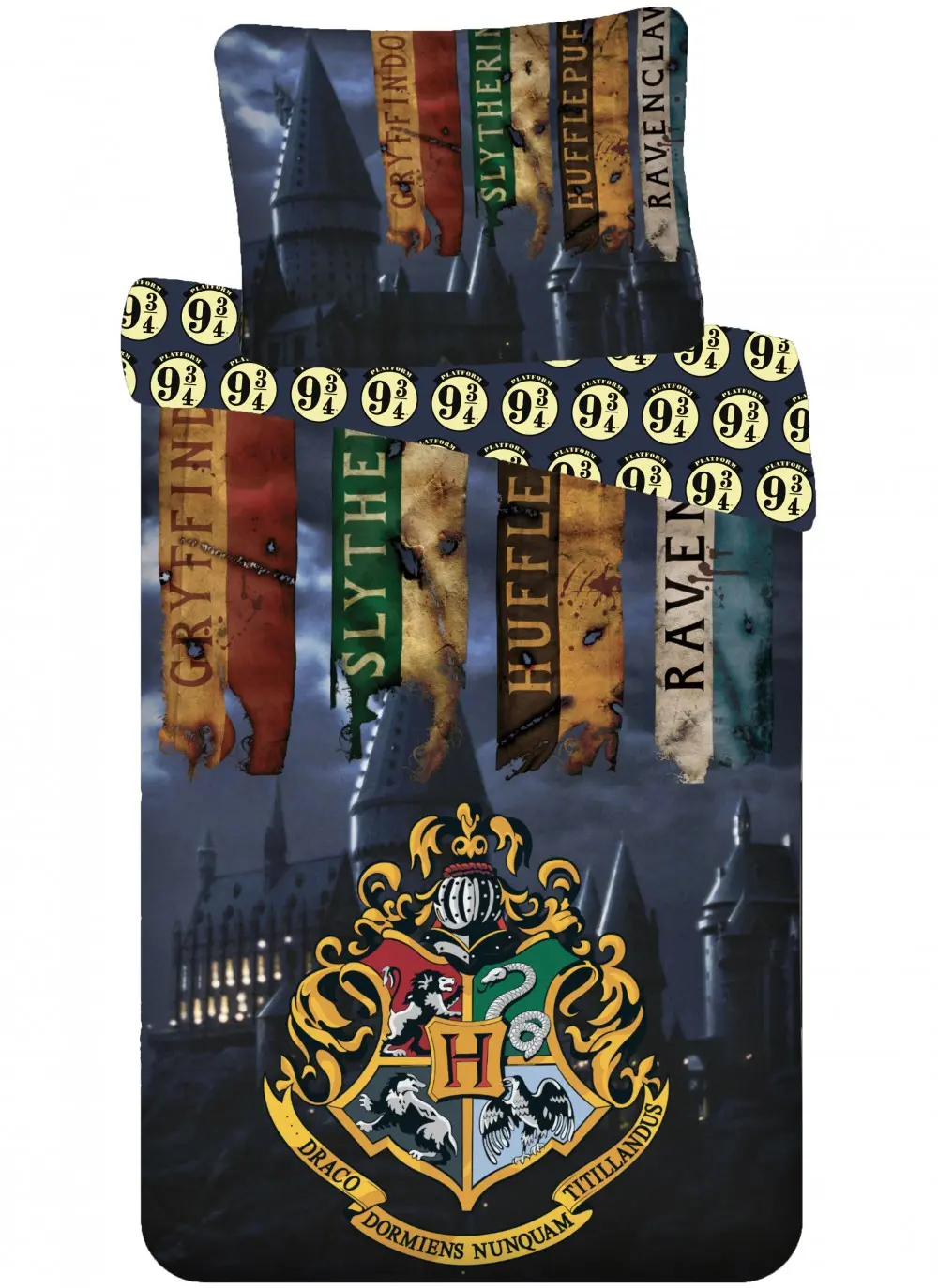 Harry Potter Povlečení na peřinu 140x200cm, na polštář 70x90cm fotografii produktu