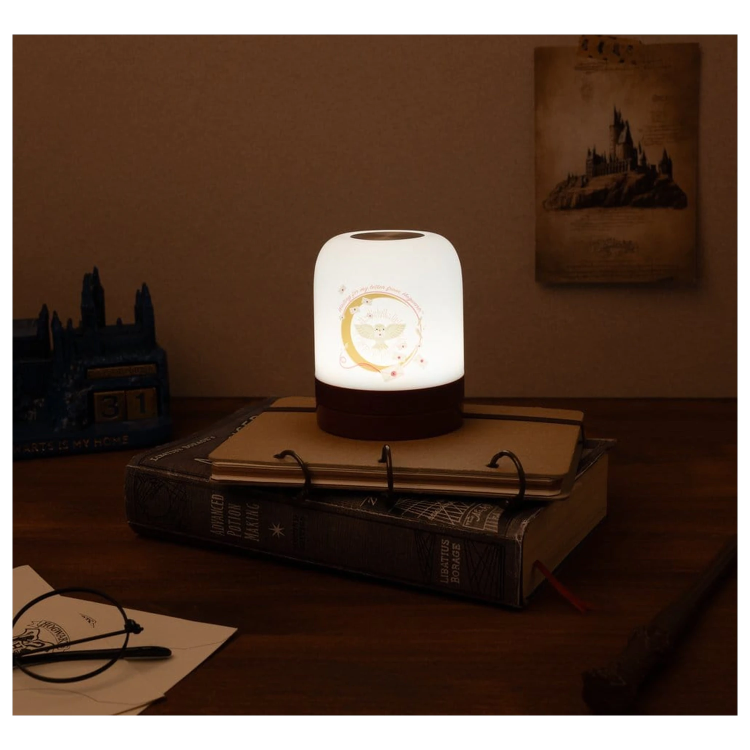 Harry Potter ambientní lampa Hedwig 9 cm fotografii produktu