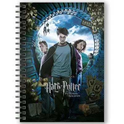 Harry Potter Notebook s 3D-efektem Harry Potter a vězeň z Azkabanu fotografii produktu