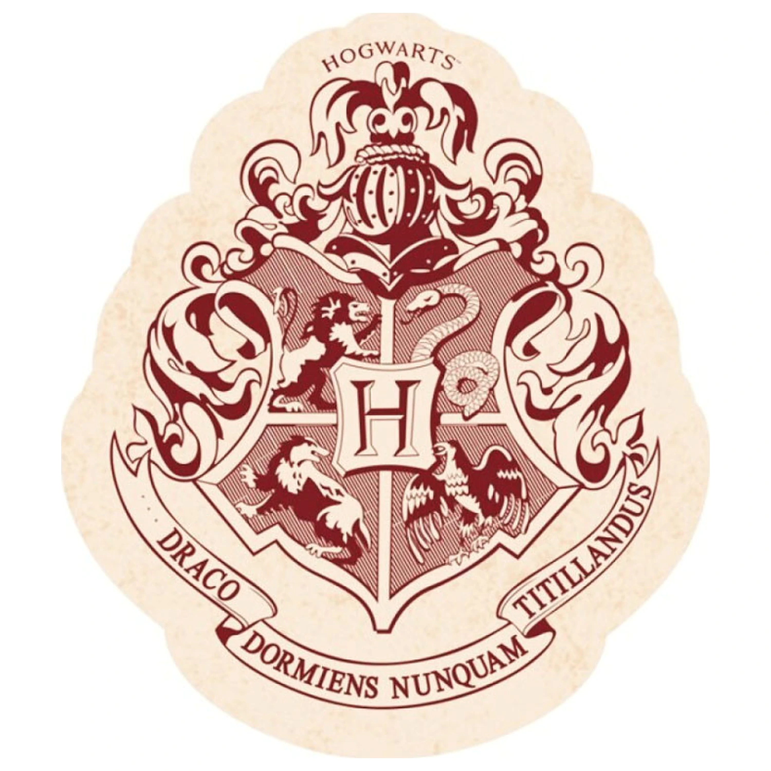 Harry Potter Béžový tvarovaný polštář, Dekorativní polštář fotografii produktu