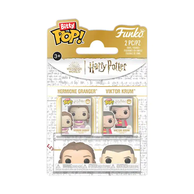 Harry Potter Bitty Funko POP! Vinylová figurka 2-balení Hermione & Krum fotografii produktu