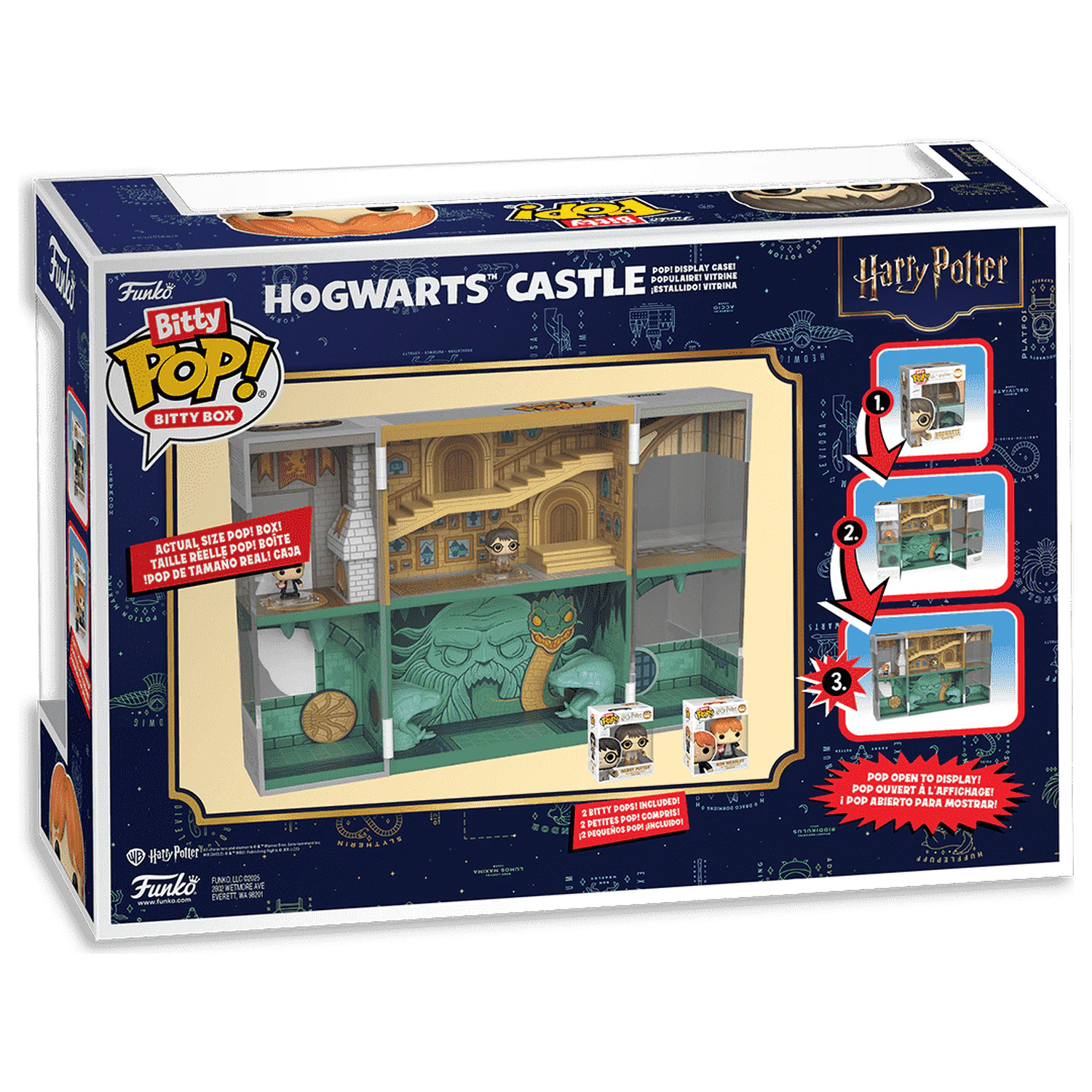 Harry Potter Funko Bitty POP! Krabičky Vinyl Figure Hogwarts Castle fotografii produktu