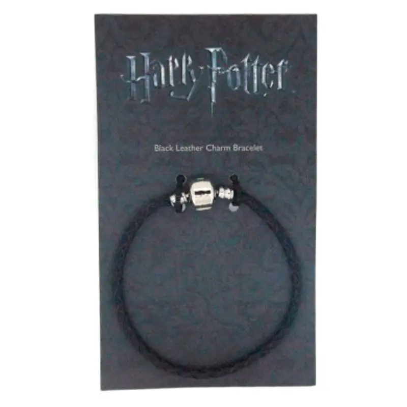 Harry Potter Slider Charm kožený náramková velikost XL fotografii produktu