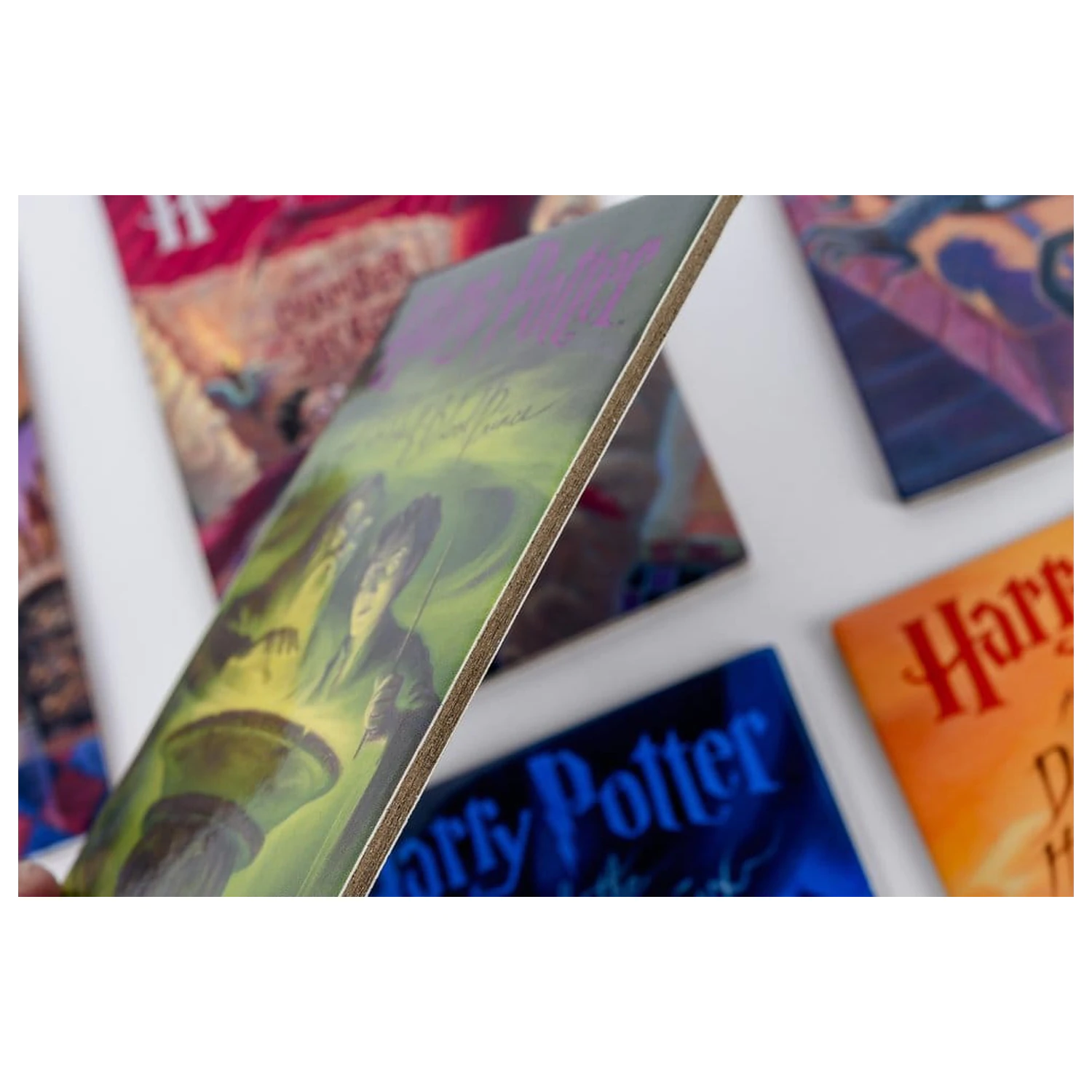 Harry Potter podtácky inspirované knihou (sada 7) fotografii produktu